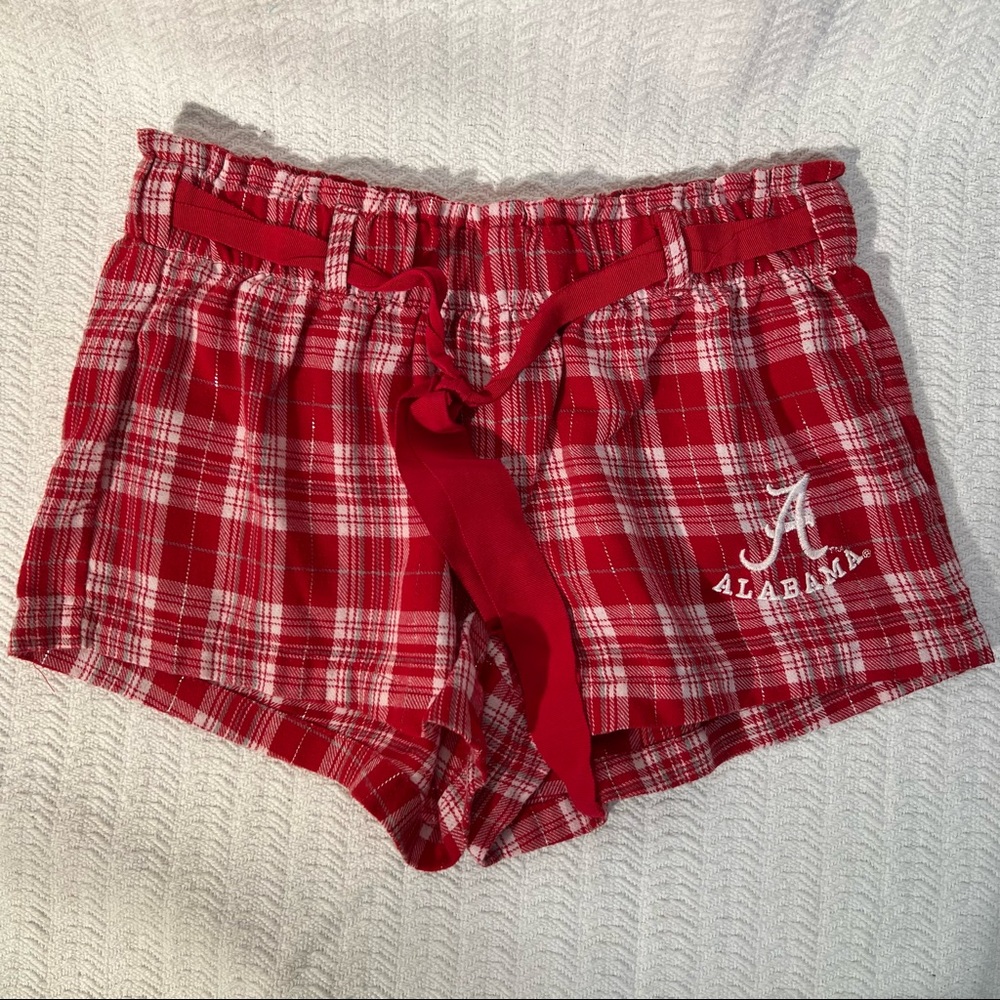 concepts sport / alabama red plaid shorts